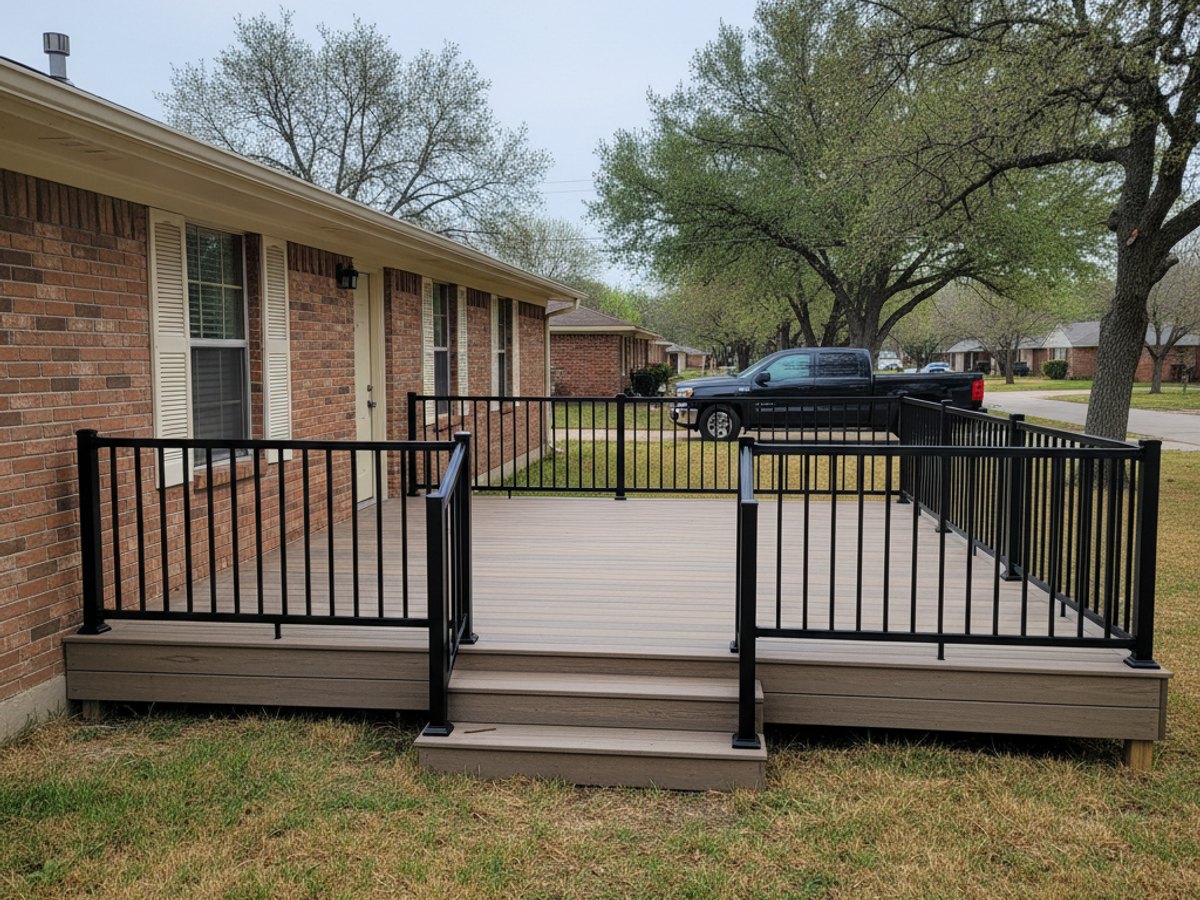 Deck Staining & Sealing completed by Paramount Deck Solutions in Las Cruces, TX