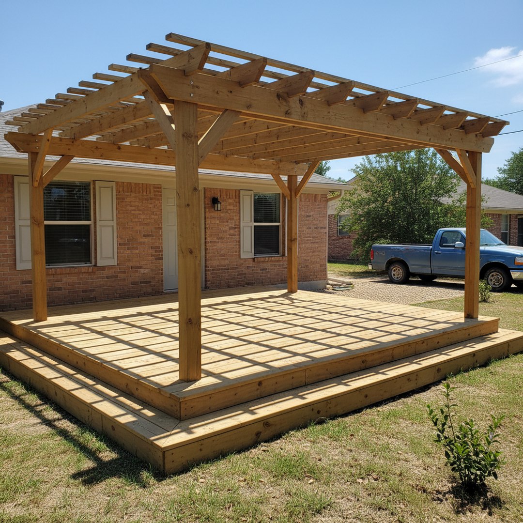 Deck Repair completed by Paramount Deck Solutions in El Paso, TX